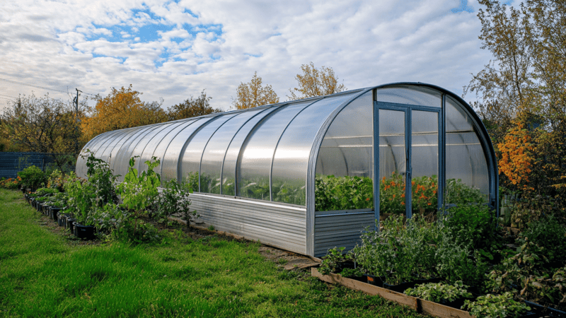 Поликарбонат для теплицы в Крыму